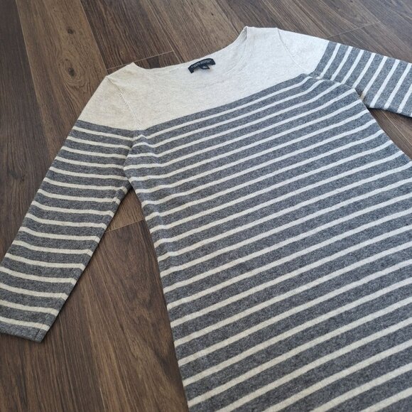 💙 Banana Republic Italian Yarn Wool Dress Size L/XL Preppy Winter Fall - Picture 6 of 8